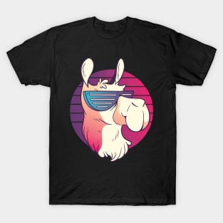 Retro Llama T-Shirt